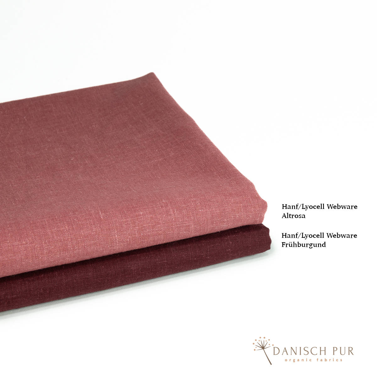 Webware Hemp Lyocell Early Burgundy (54% Hemp-44% TENCEL™ Lyocell 2% Elastane)