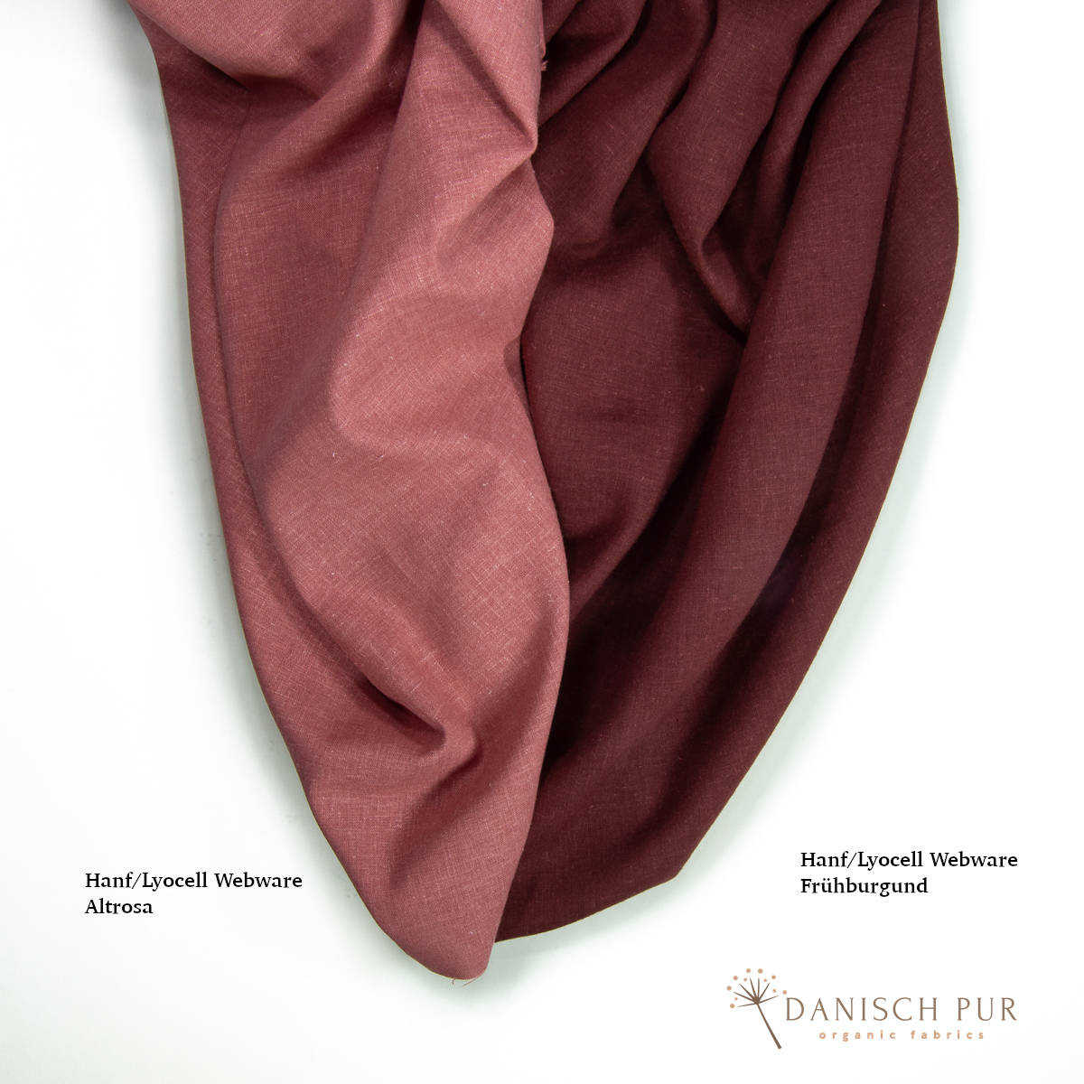 Webware Hemp Lyocell Early Burgundy (54% Hemp-44% TENCEL™ Lyocell 2% Elastane)