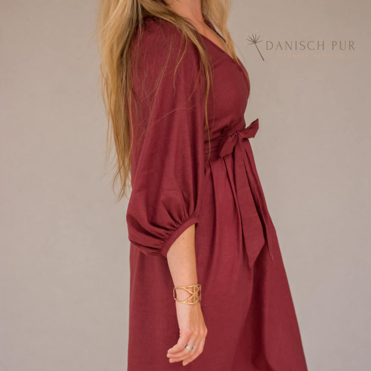 Webware Hanf Lyocell Frühburgund (55% Hanf-45% TENCEL™ Lyocell)