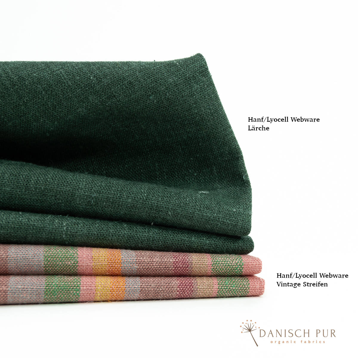 Woven Hemp Lyocell Aloe (55% Hemp-45% TENCEL™ Lyocell)
