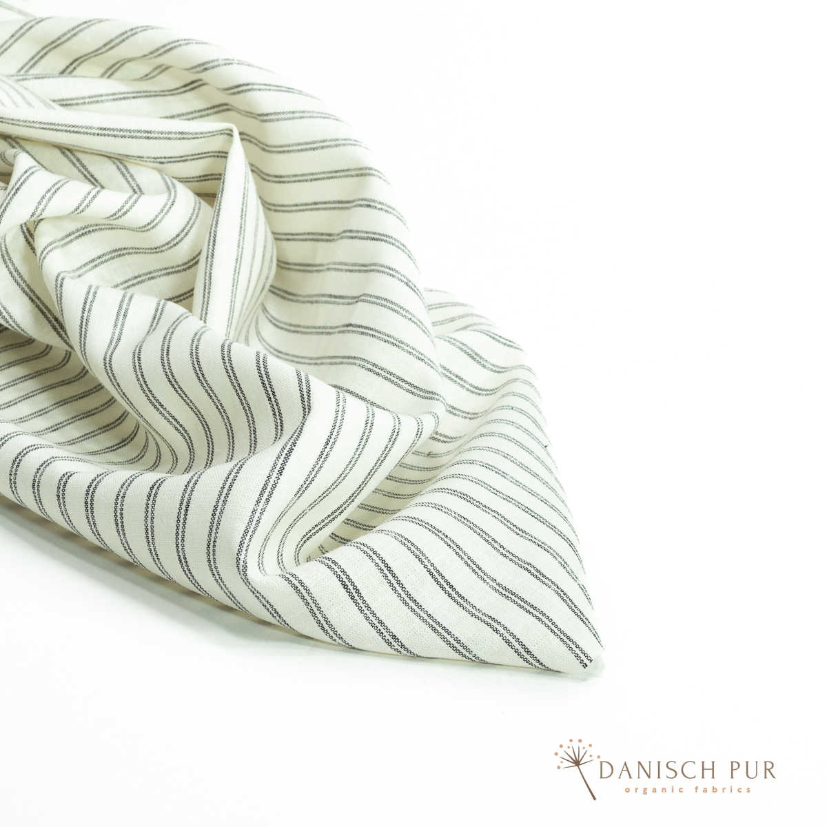 Woven hemp lyocell charcoal (55% hemp-43% TENCEL™ lyocell, 2% elastane)