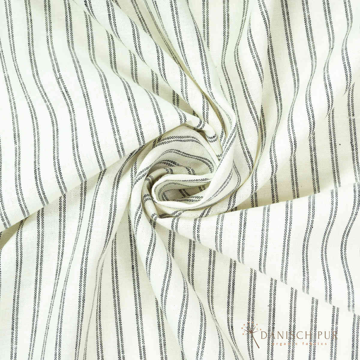 Woven hemp lyocell charcoal (55% hemp-43% TENCEL™ lyocell, 2% elastane)