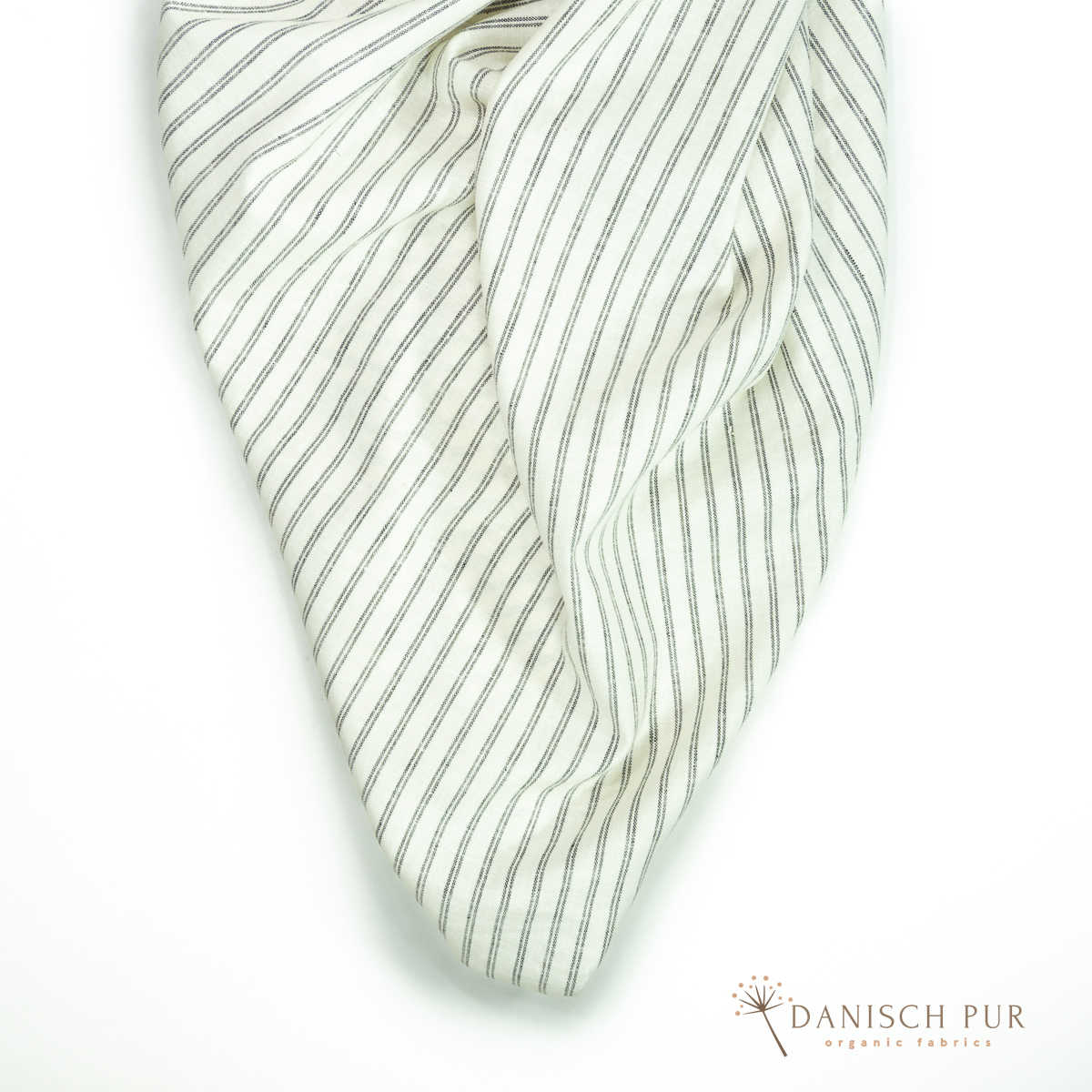 Woven hemp lyocell charcoal (55% hemp-43% TENCEL™ lyocell, 2% elastane)