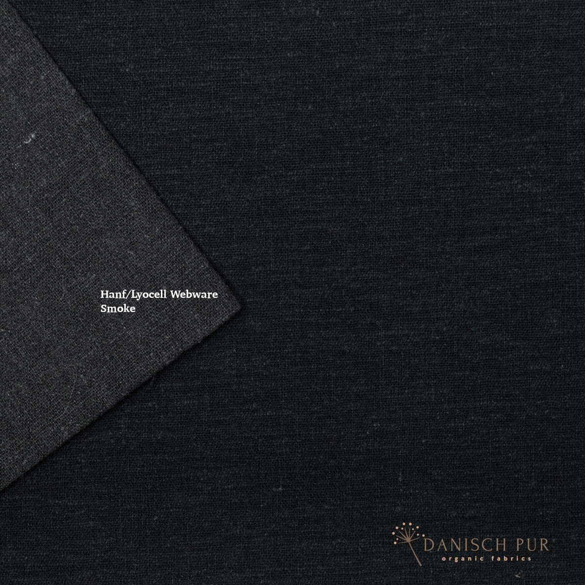 Woven Hemp Lyocell Smoke (55% Hemp-45% TENCEL™ Lyocell)