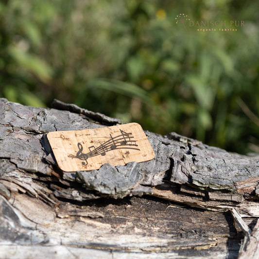 Korkpatch- Korklabel "Musik"