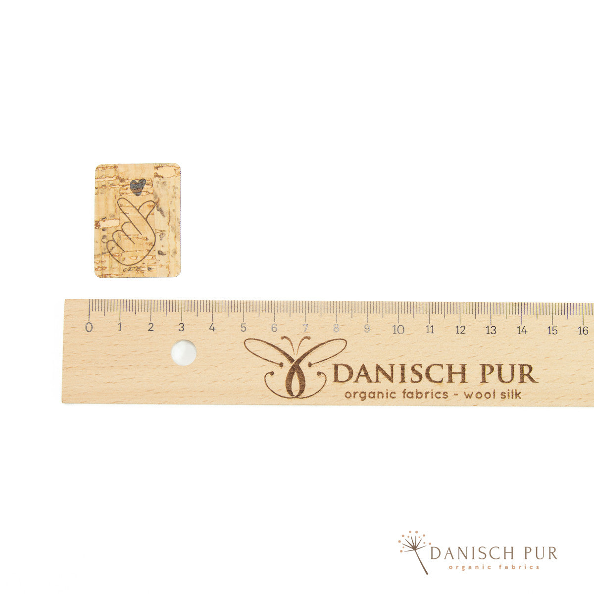 Cork patch - cork label "K-Pop" without lettering