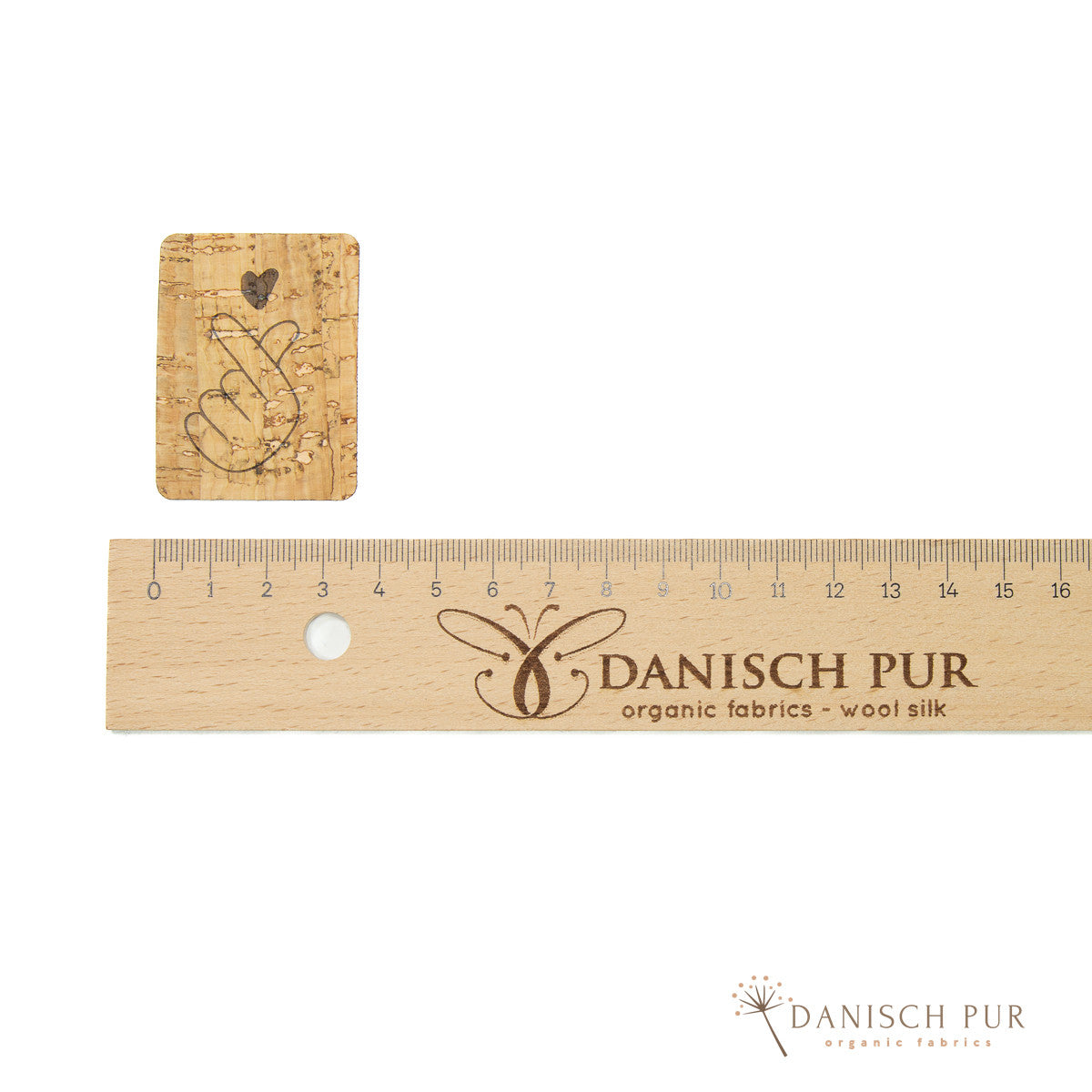 Cork patch - cork label "K-Pop" without lettering