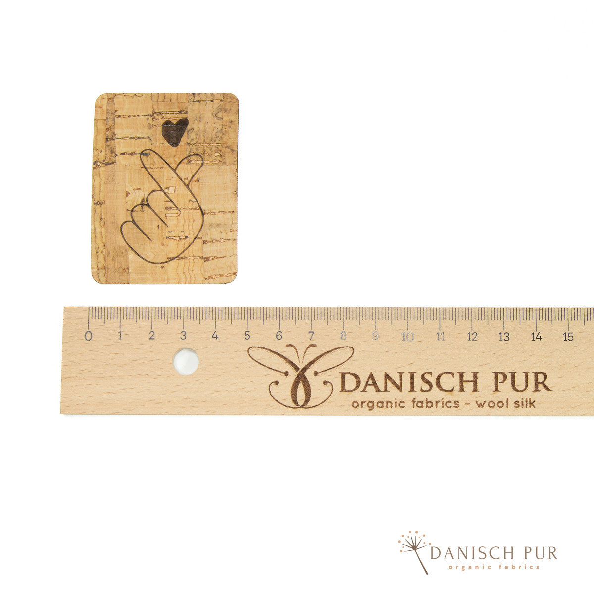 Cork patch - cork label "K-Pop" without lettering