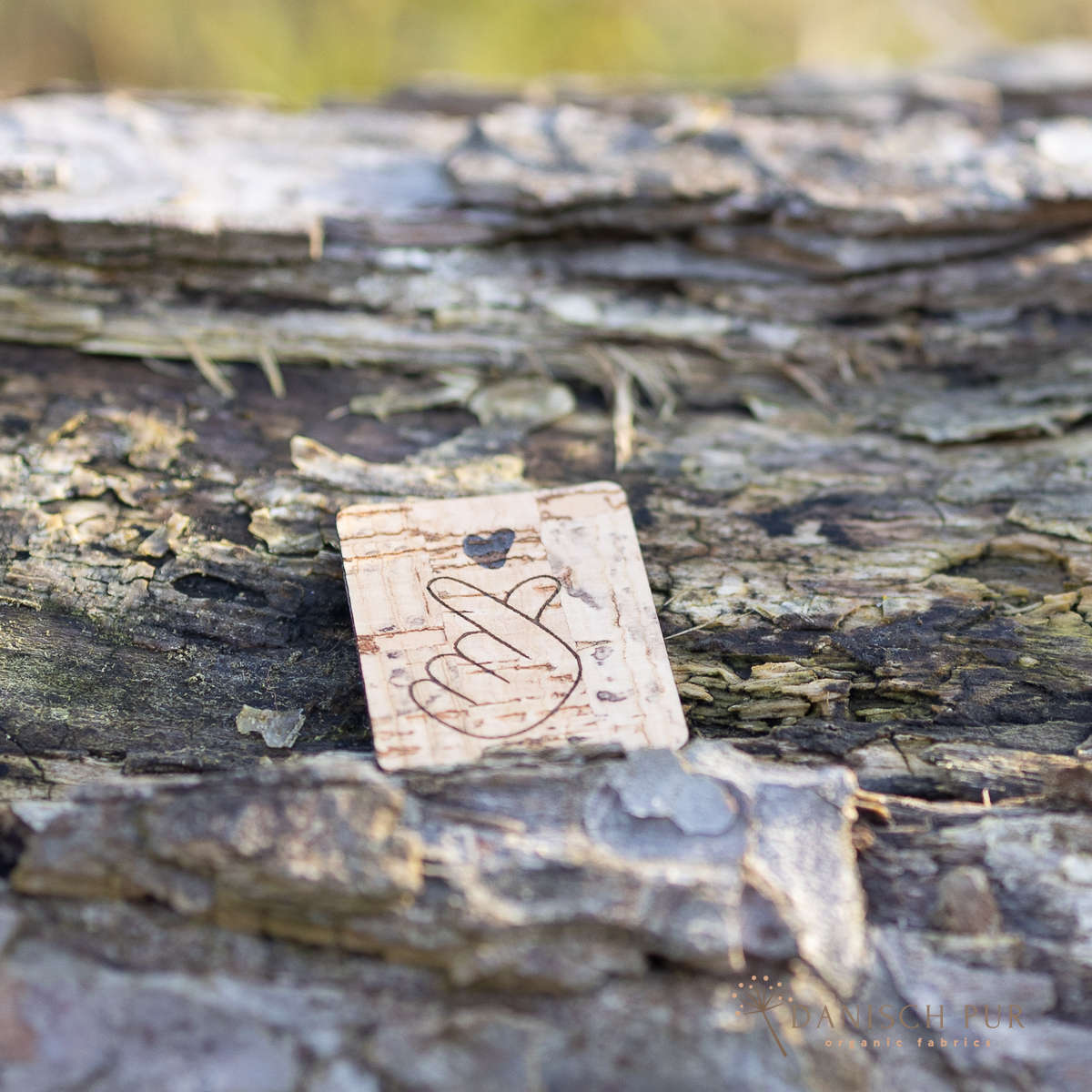 Cork patch - cork label "K-Pop" without lettering