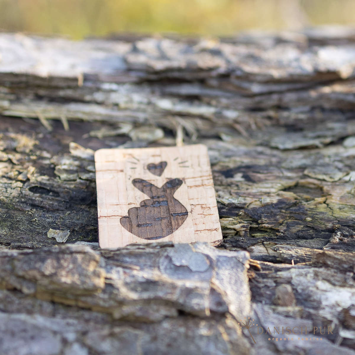 Cork patch - Cork label "K-Pop" dark