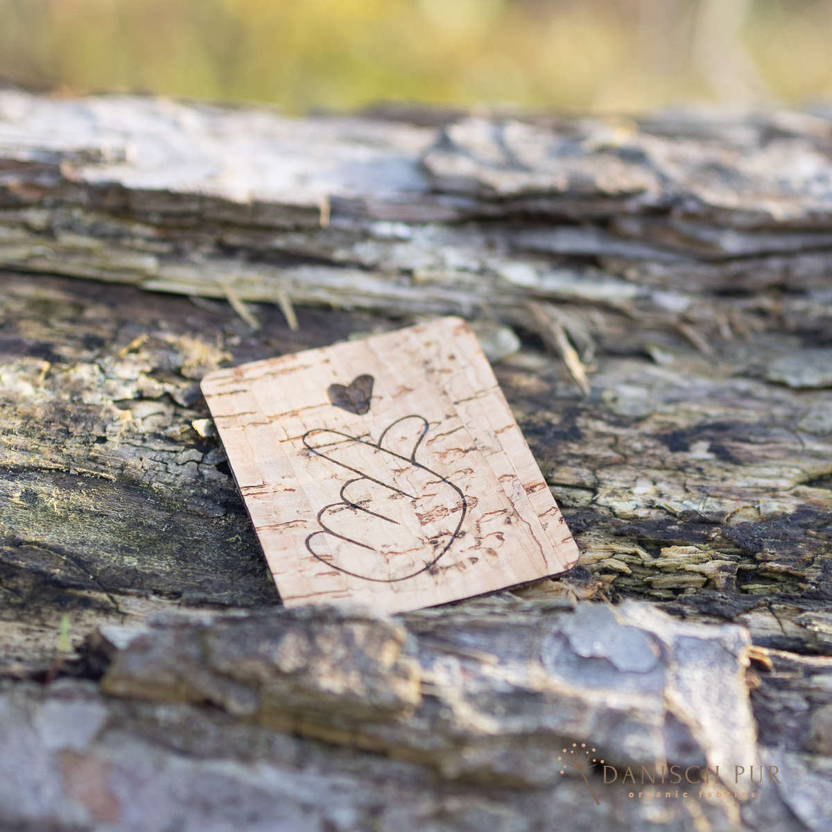 Cork patch - cork label "K-Pop" without lettering