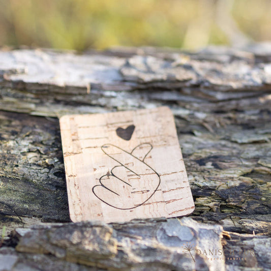 Cork patch - cork label "K-Pop" without lettering