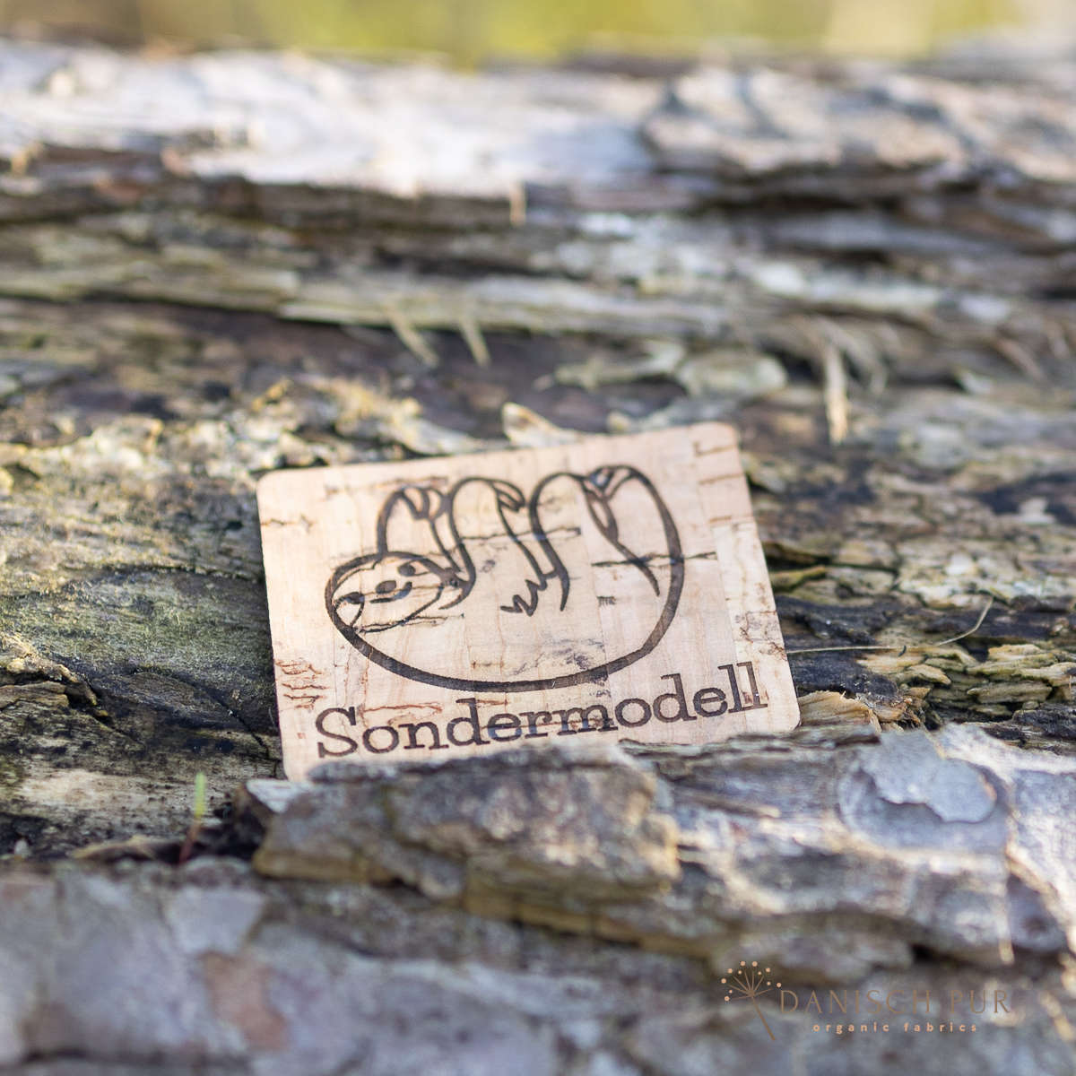 Korkpatch- Korklabel "Faultier Sondermodell"