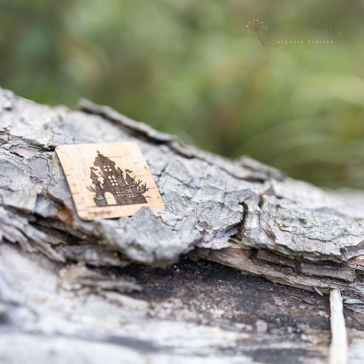 Korkpatch- Korklabel "Geisterhaus"