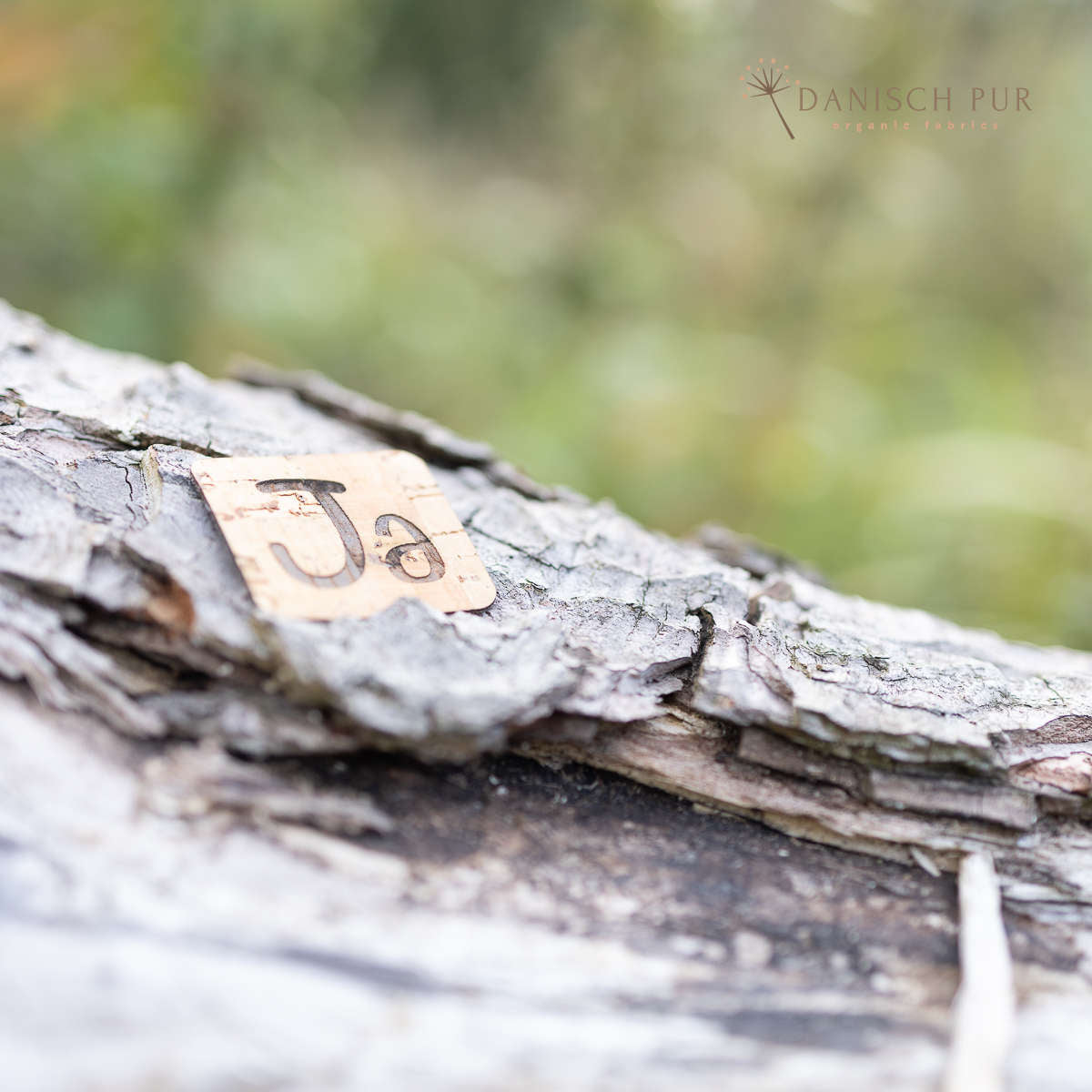 Korkpatch- Korklabel "Ja"