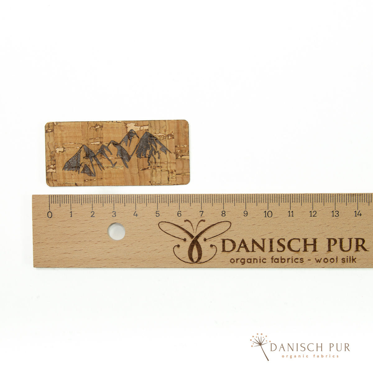 Korkpatch- Korklabel "Berge"