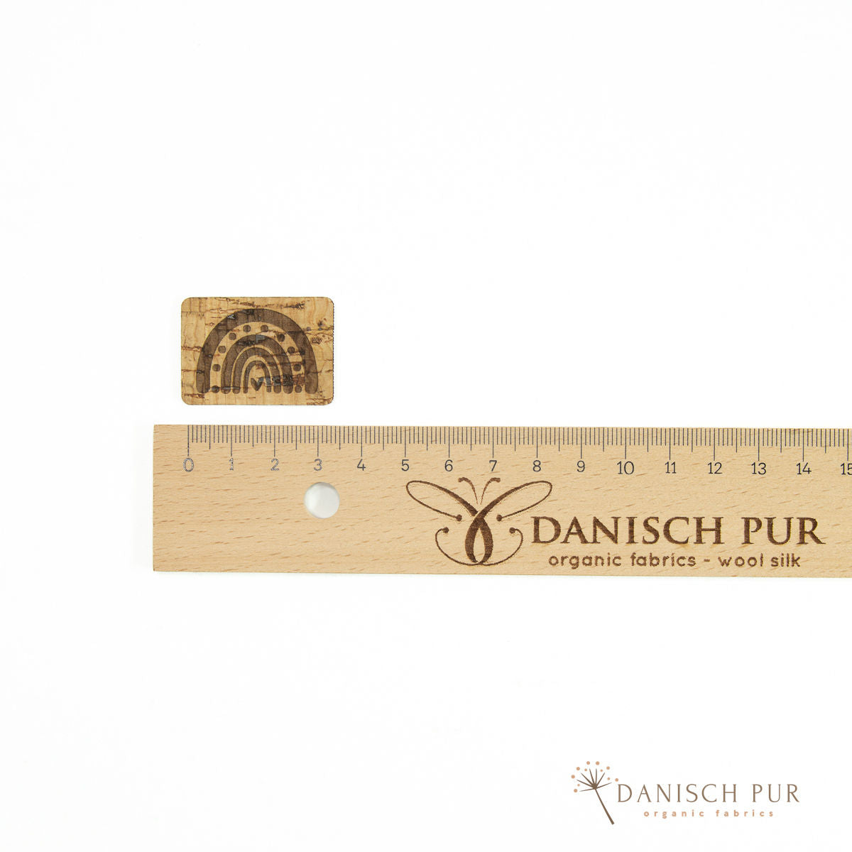 Korkpatch- Korklabel "Regenbogen"