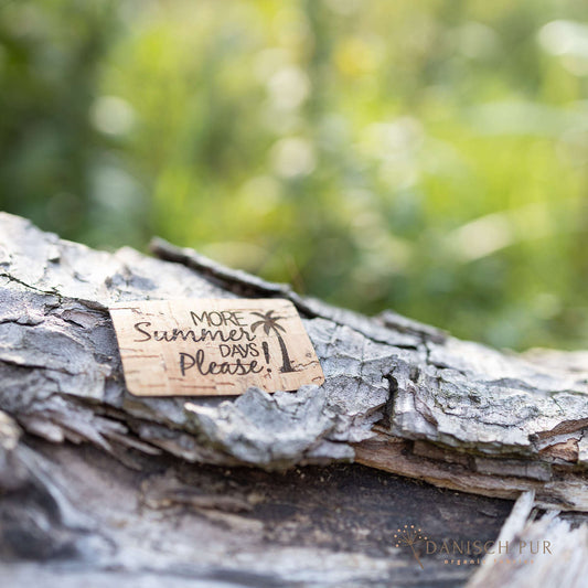 Korkpatch- Korklabel "More Summer Days"