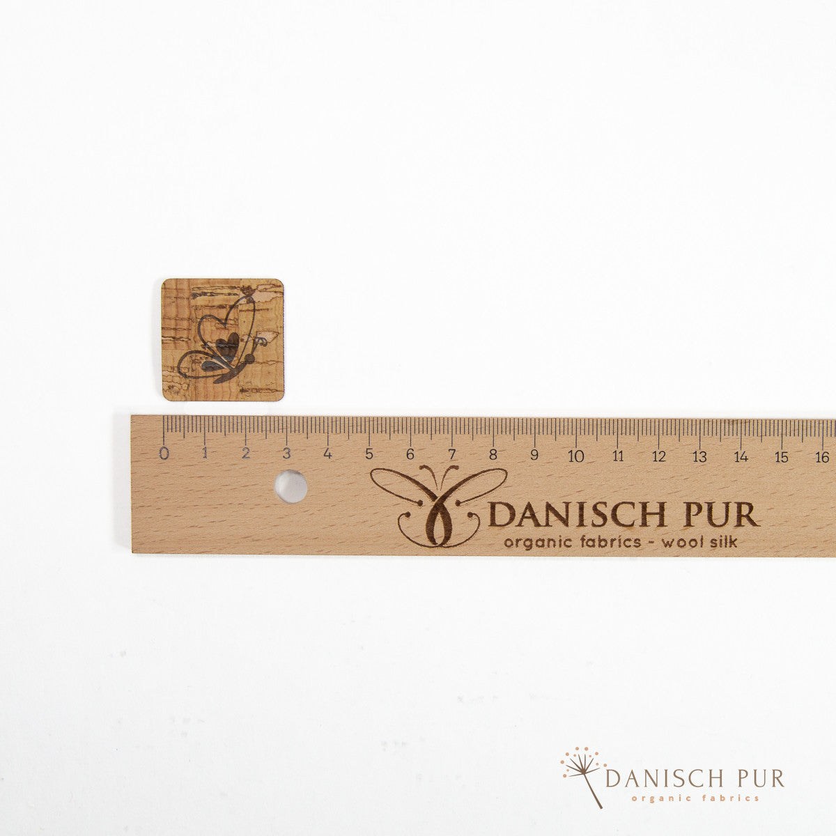 Korkpatch- Korklabel "Schmetterling"