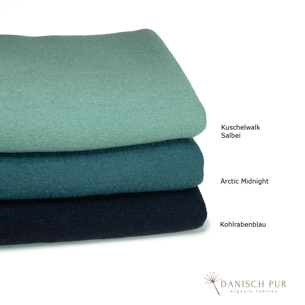 Cuddly walk sage-organic wool walk as merino walk (kbt, mulesing-free)