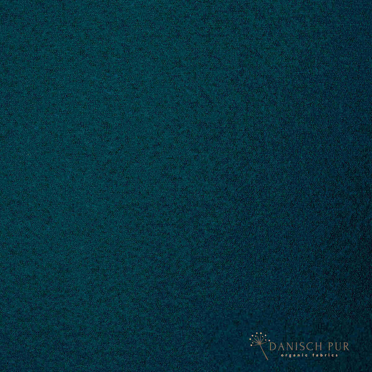 Kuschelwalk Ocean Petrol - Bio Wollwalk als Merinowalk (kbt, mulesingfrei)