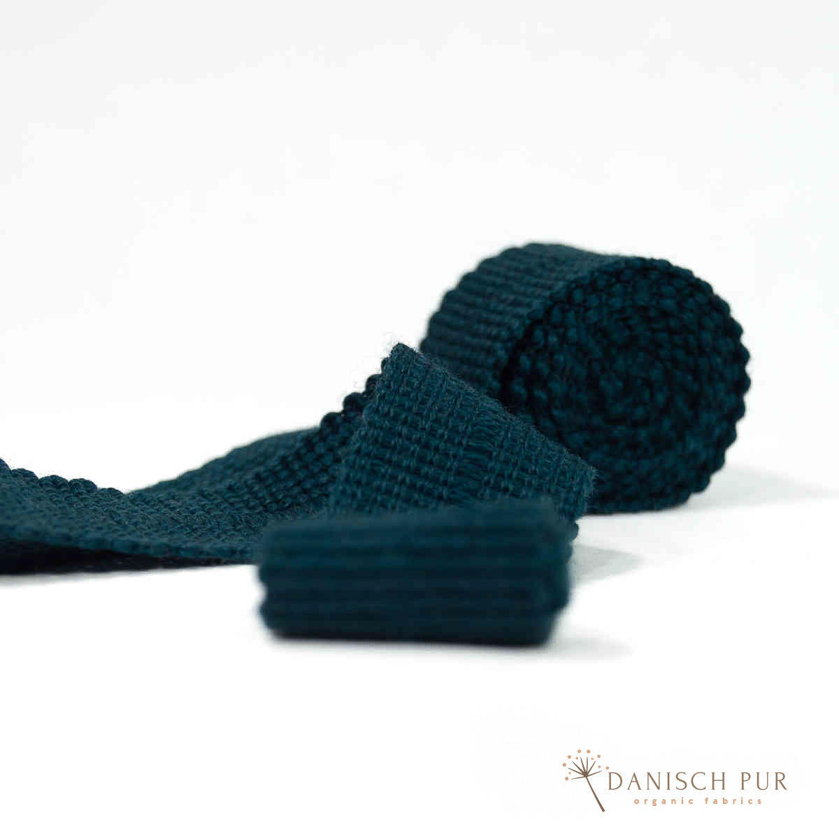 Kuschelwalk Ocean Petrol - Bio Wollwalk als Merinowalk (kbt, mulesingfrei)