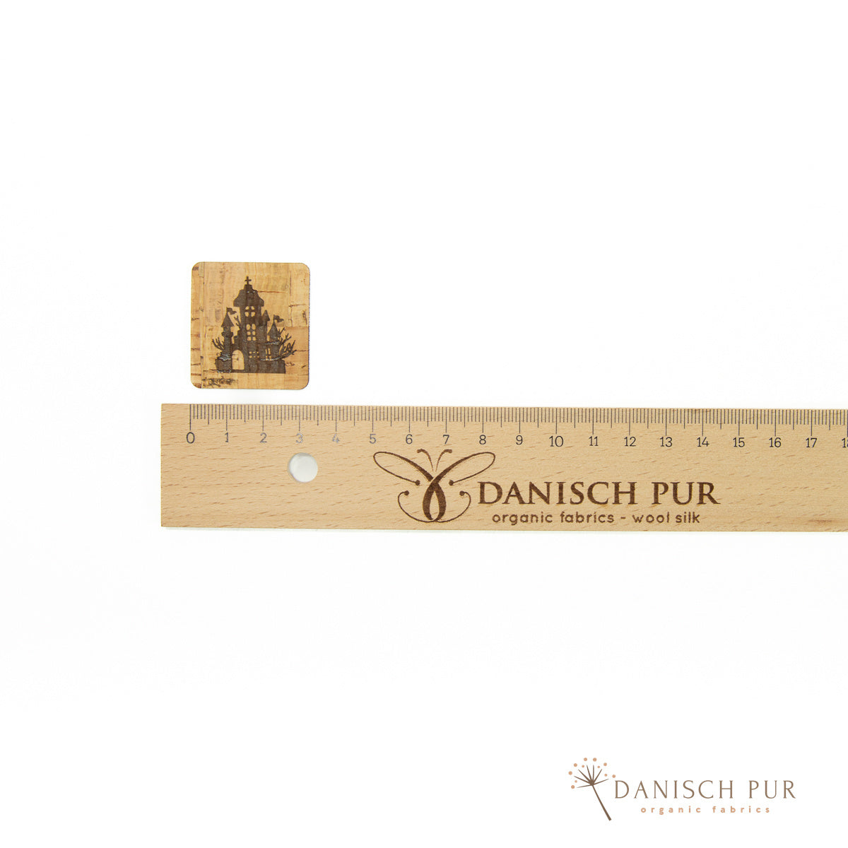 Korkpatch- Korklabel "Geisterhaus"