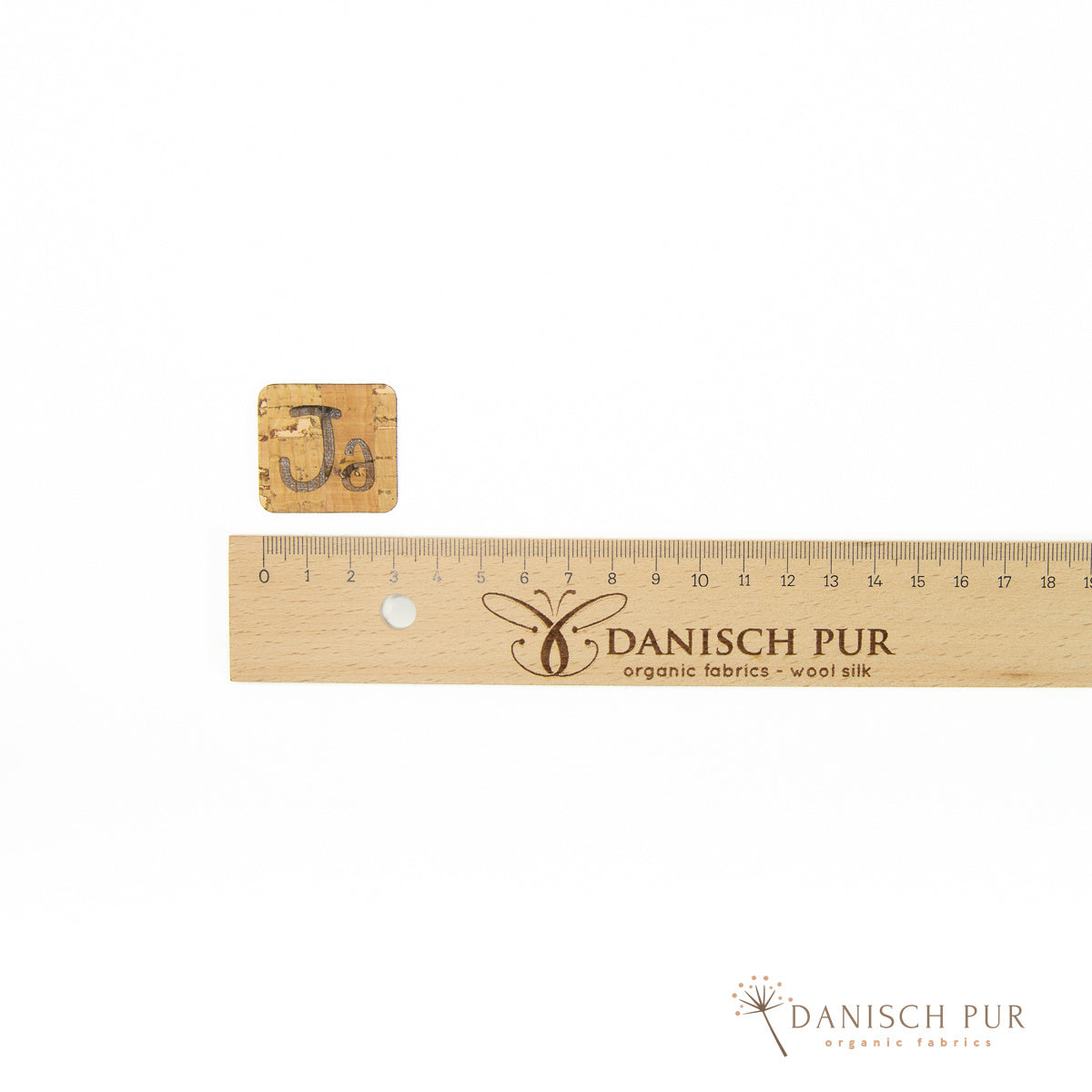 Korkpatch- Korklabel "Ja"