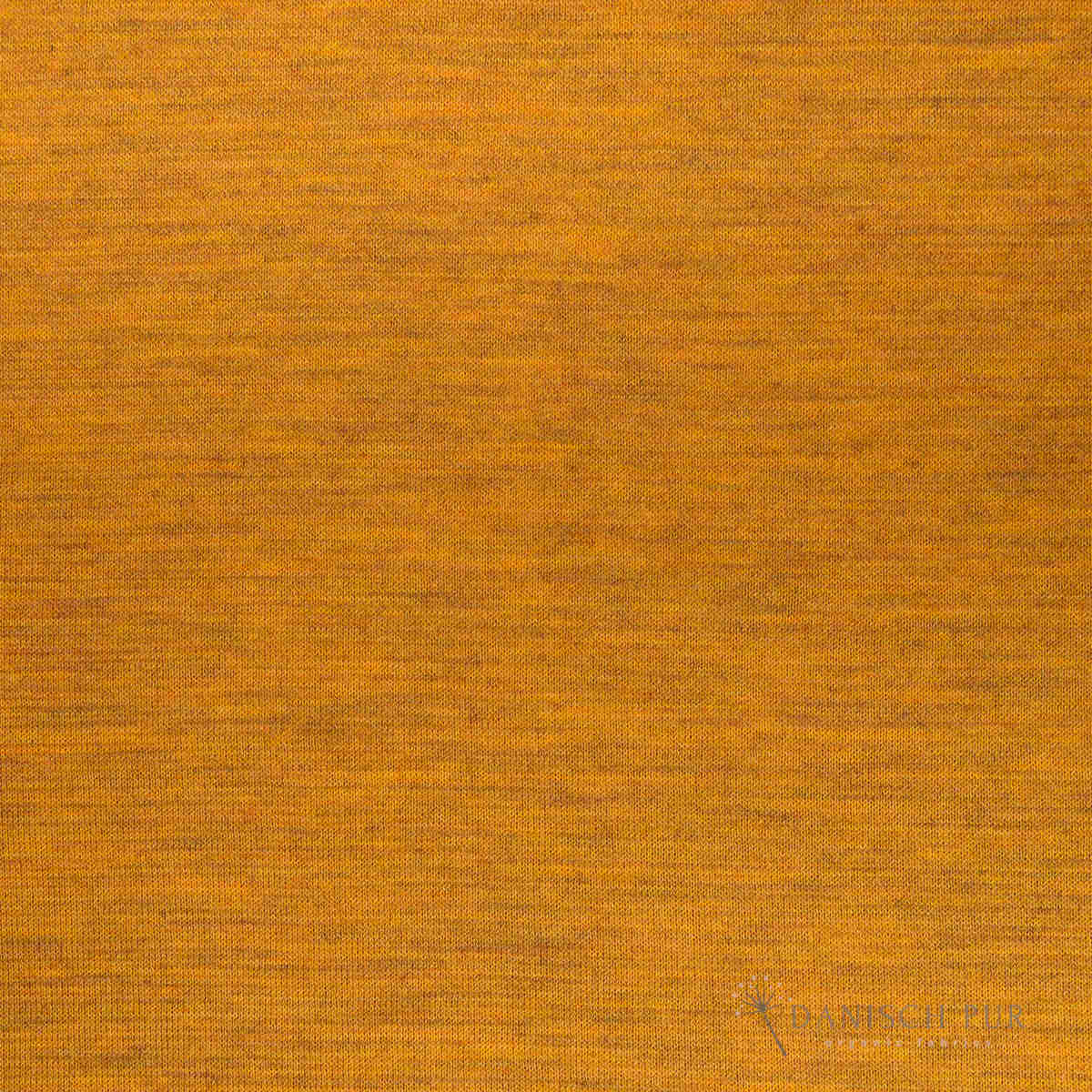 Bio Wendefleece Gold meliert (100% Schurwolle, Merino, kbt, mulesingfrei)