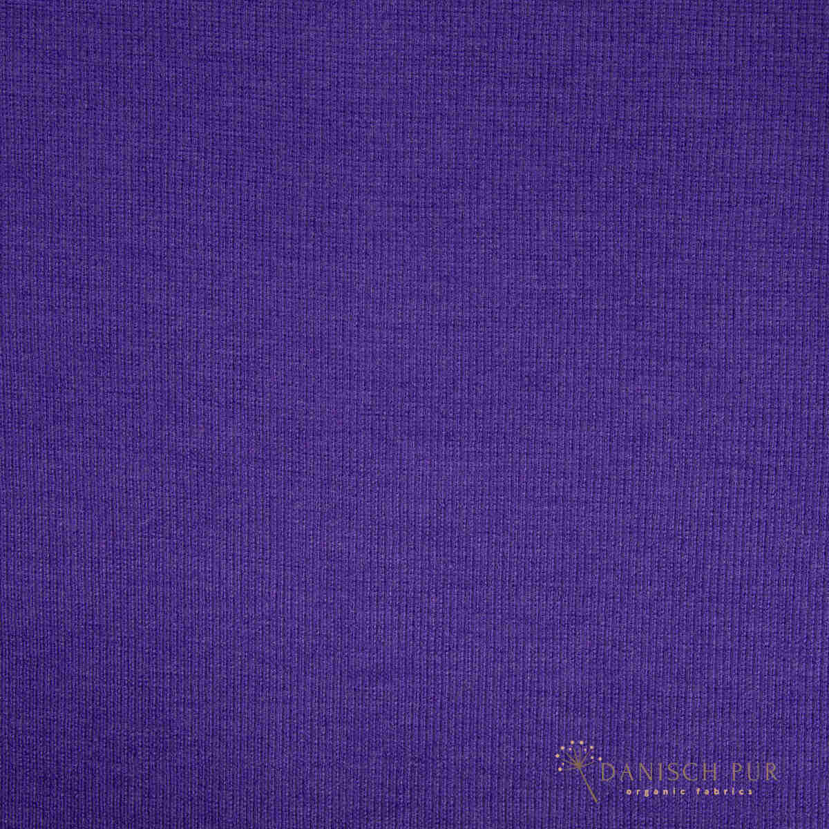 Bio Wollbündchen Amethyst (kbt, mulesingfrei) Rippe im Schlauch