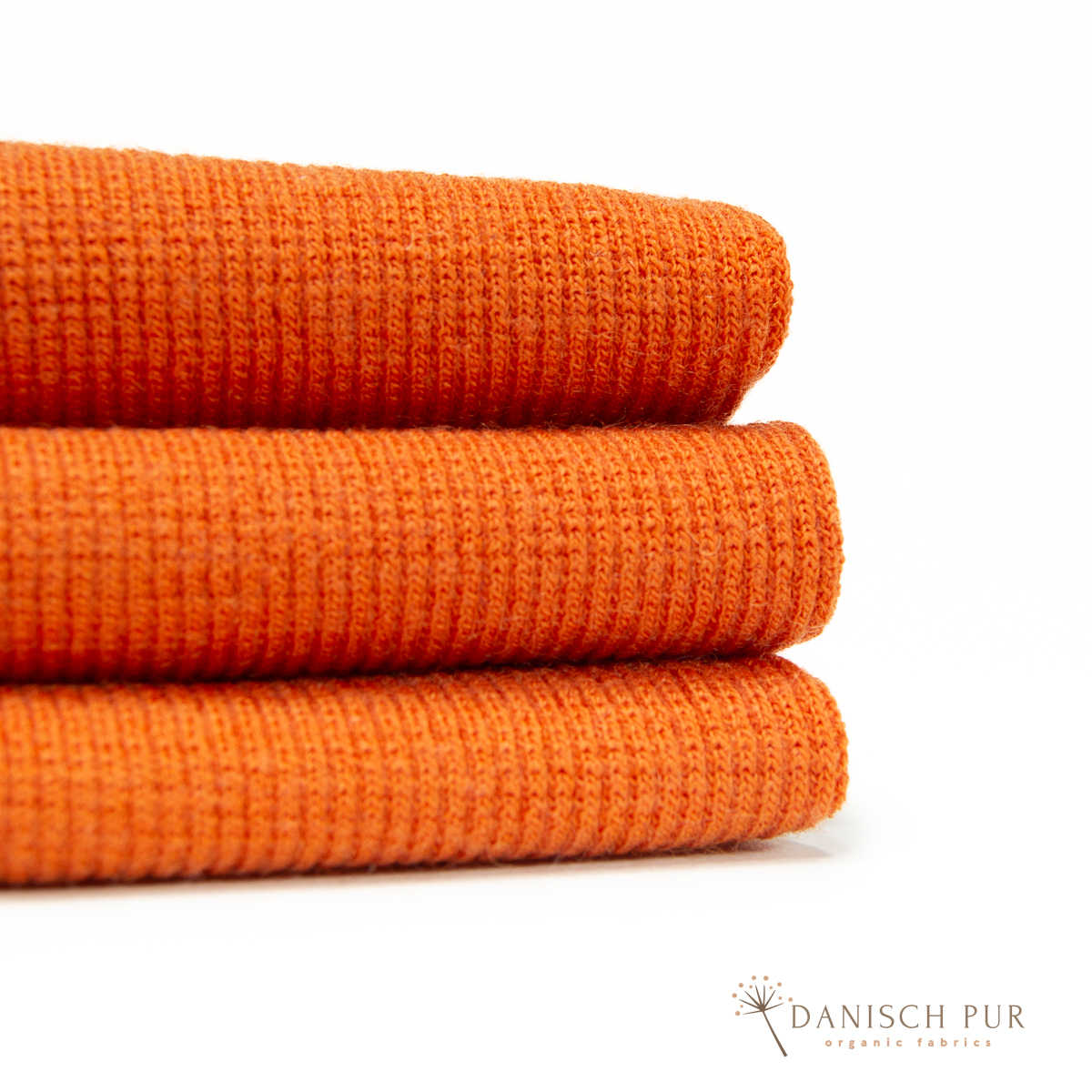 Bio Wollbündchen Hokkaido (kbt, mulesingfrei) Rippe im Schlauch