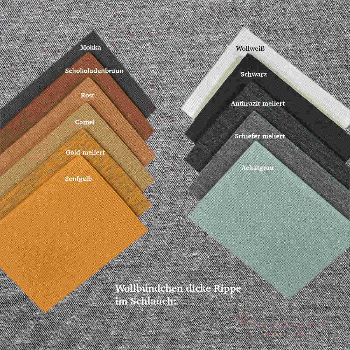 Coupon 50 cm Bio Wolle-Hanf (kbt, mulesingfreit-kba) Aubergine melierter Fischgrat