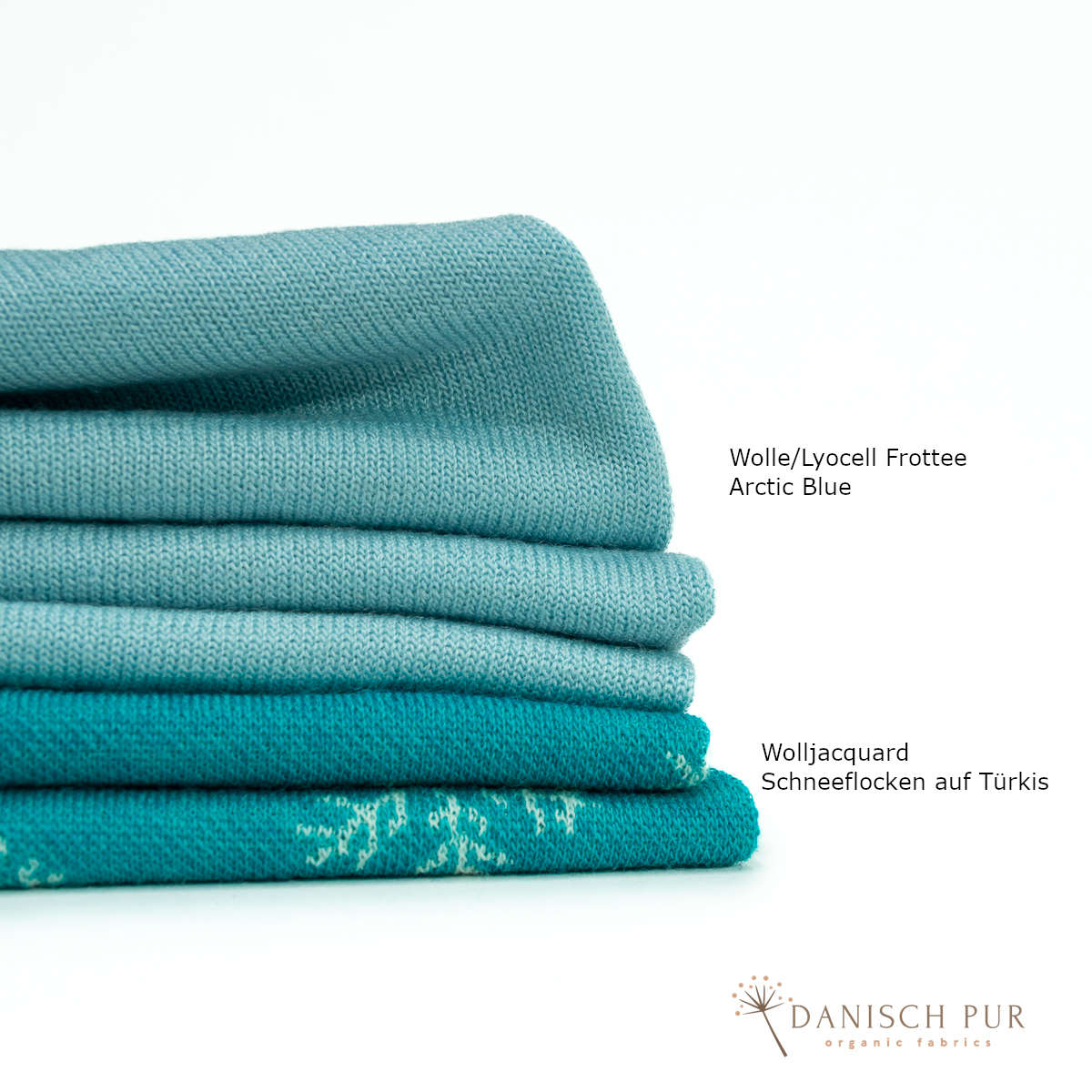 Organic Wool/Lyocell Terry Cloth Cobalt Blue (70% Virgin Wool (Merino, organic, mulesing-free), 30% TENCEL™ Lyocell)