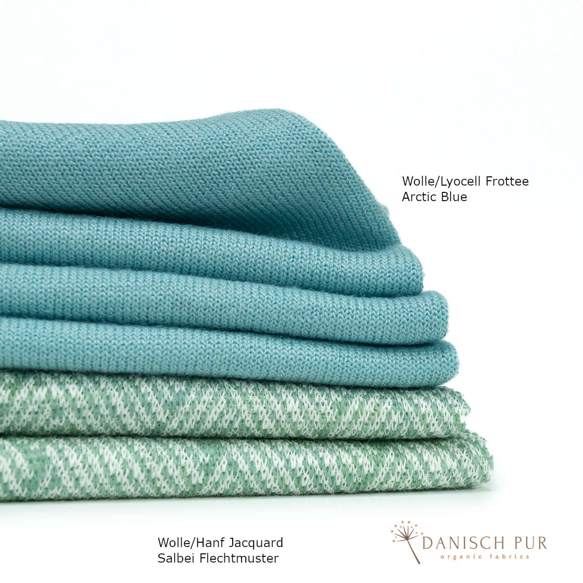 Organic Wool/Lyocell Terry Cloth Cobalt Blue (70% Virgin Wool (Merino, organic, mulesing-free), 30% TENCEL™ Lyocell)