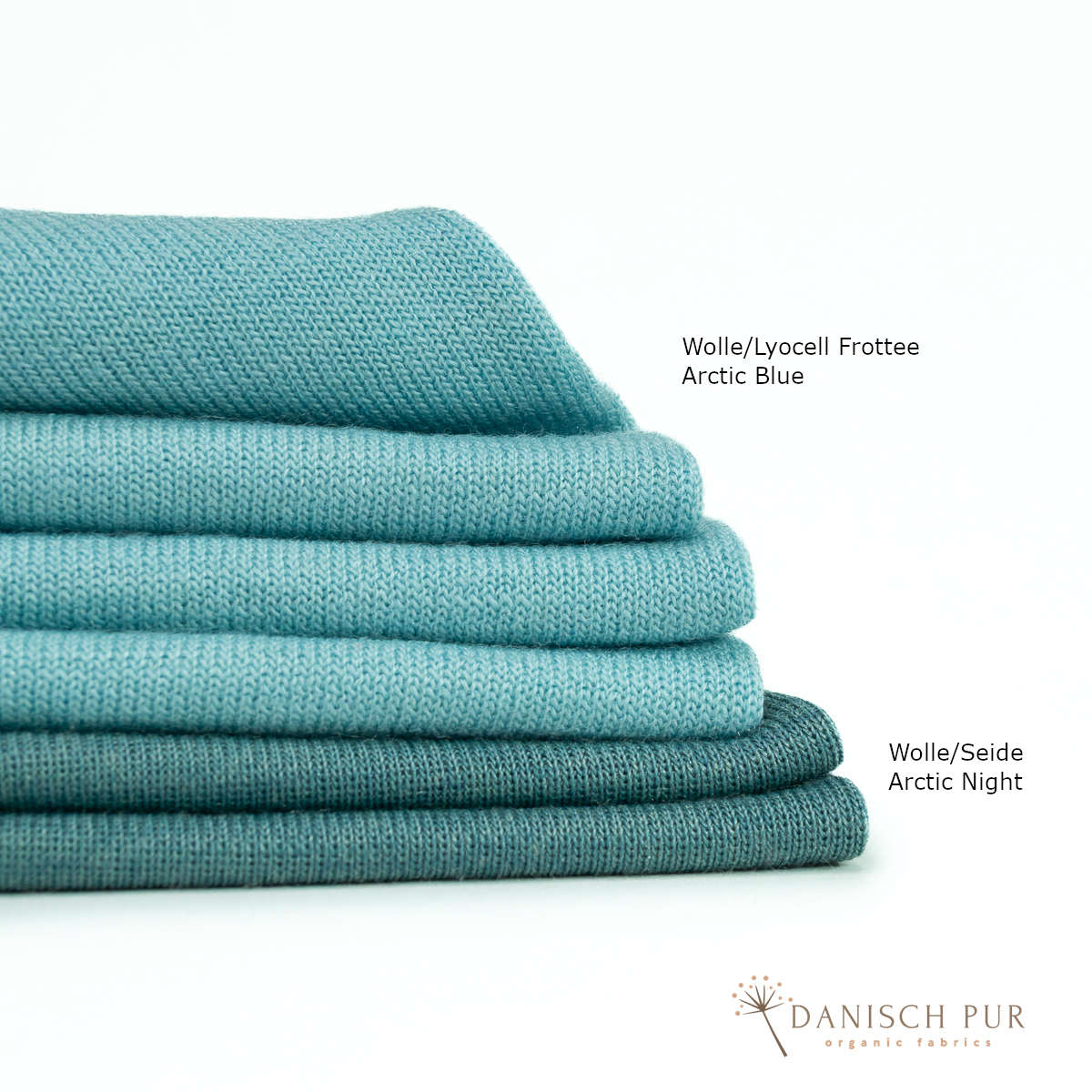 Organic Wool/Lyocell Terry Cloth Cobalt Blue (70% Virgin Wool (Merino, organic, mulesing-free), 30% TENCEL™ Lyocell)