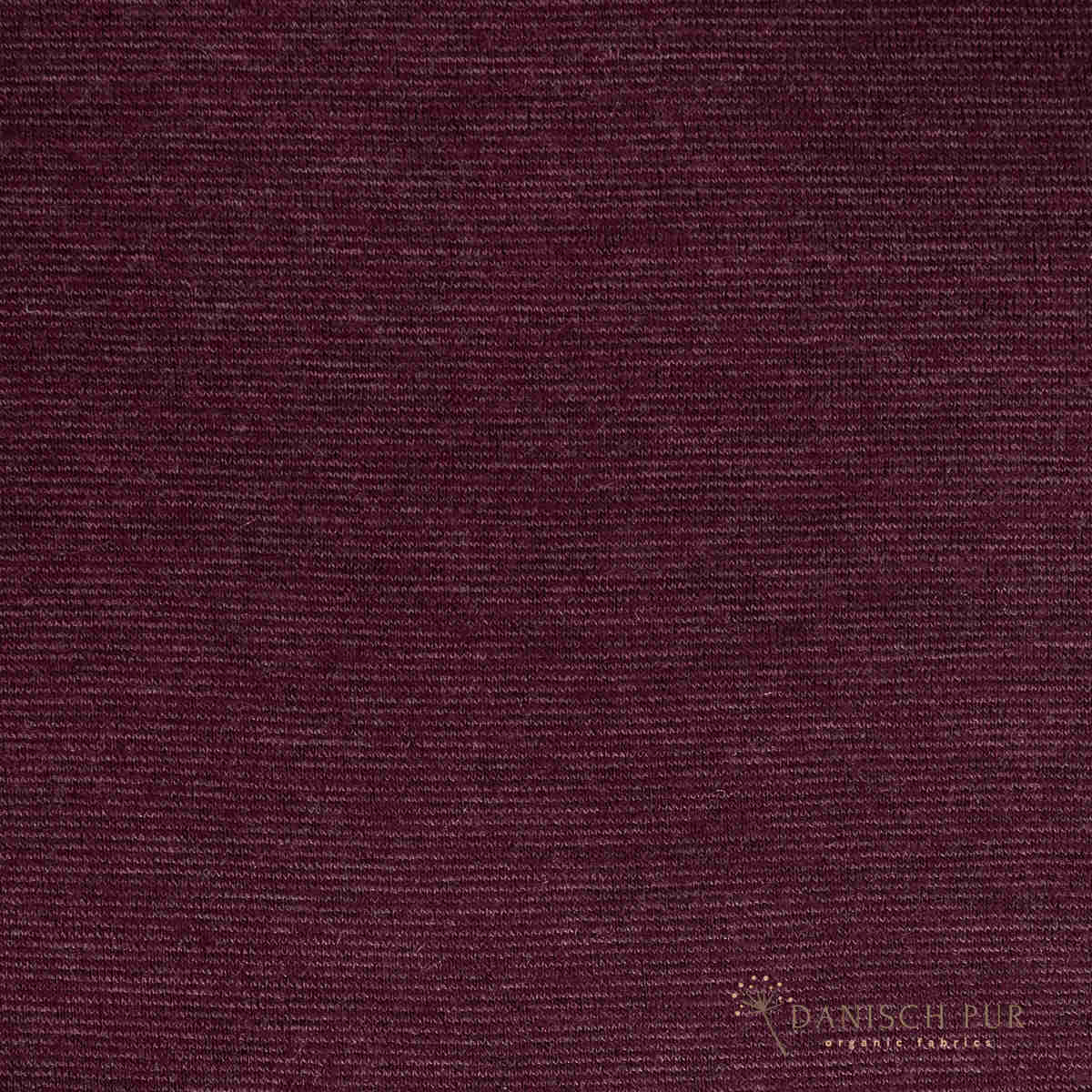Coupon 130 cm B-Ware Bio Wolle/Lyocell Cino-Frottee Bordeaux (70% Schurwolle (Merino, kbt, mulesingfrei), 30% TENCEL™ Lyocell)