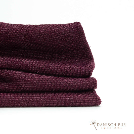 Organic Wool/Lyocell Terry Cloth Cobalt Blue (70% Virgin Wool (Merino, organic, mulesing-free), 30% TENCEL™ Lyocell)