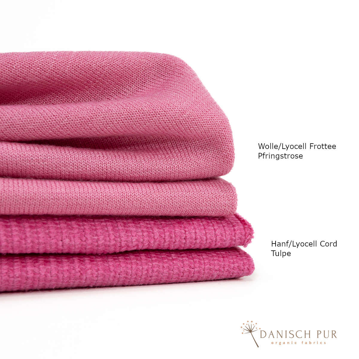 Bio Wolle/Lyocell Frottee Pfingstrose (70% Schurwolle (Merino, kbt, mulesingfrei), 30% TENCEL™ Lyocell)