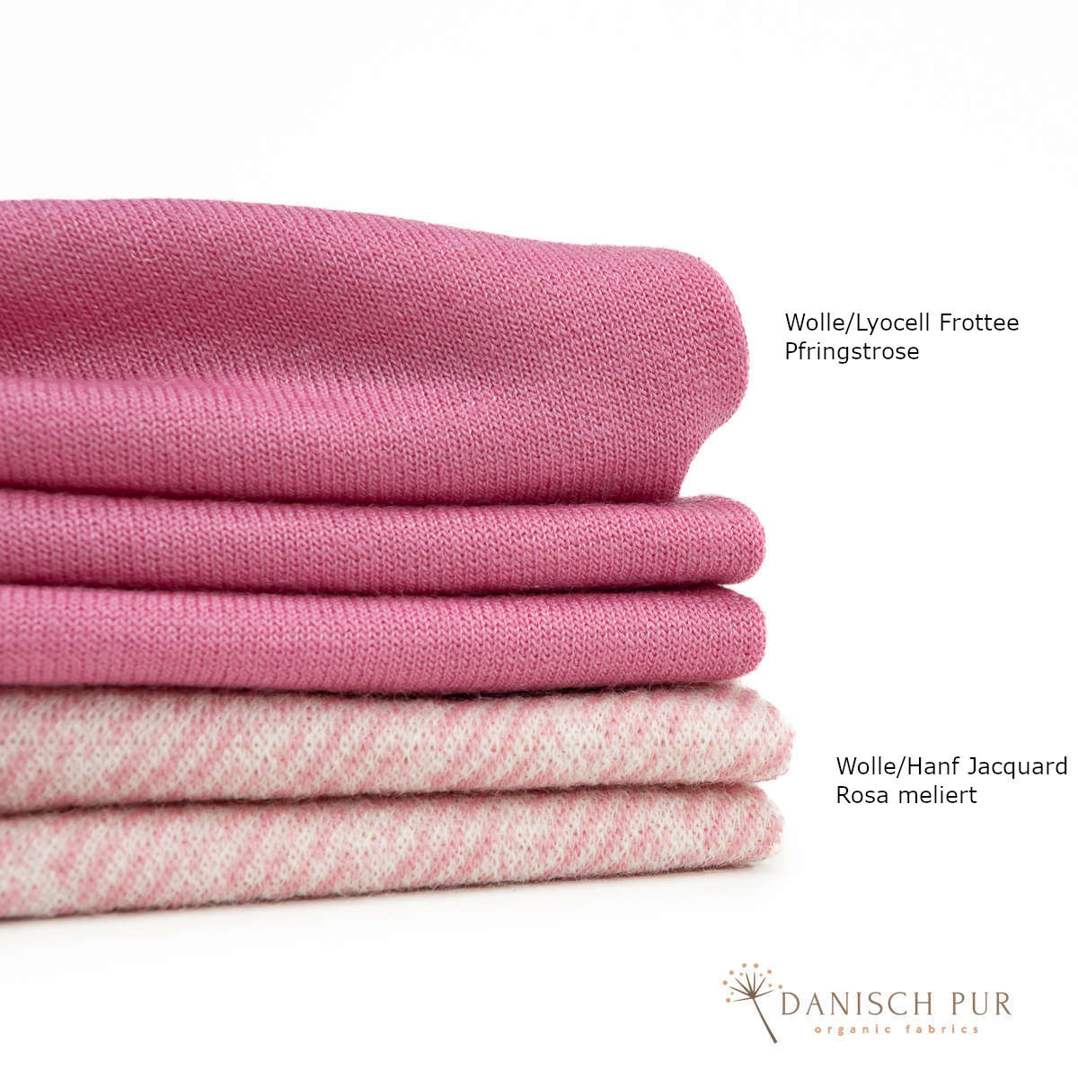 Bio Wolle/Lyocell Frottee Pfingstrose (70% Schurwolle (Merino, kbt, mulesingfrei), 30% TENCEL™ Lyocell)
