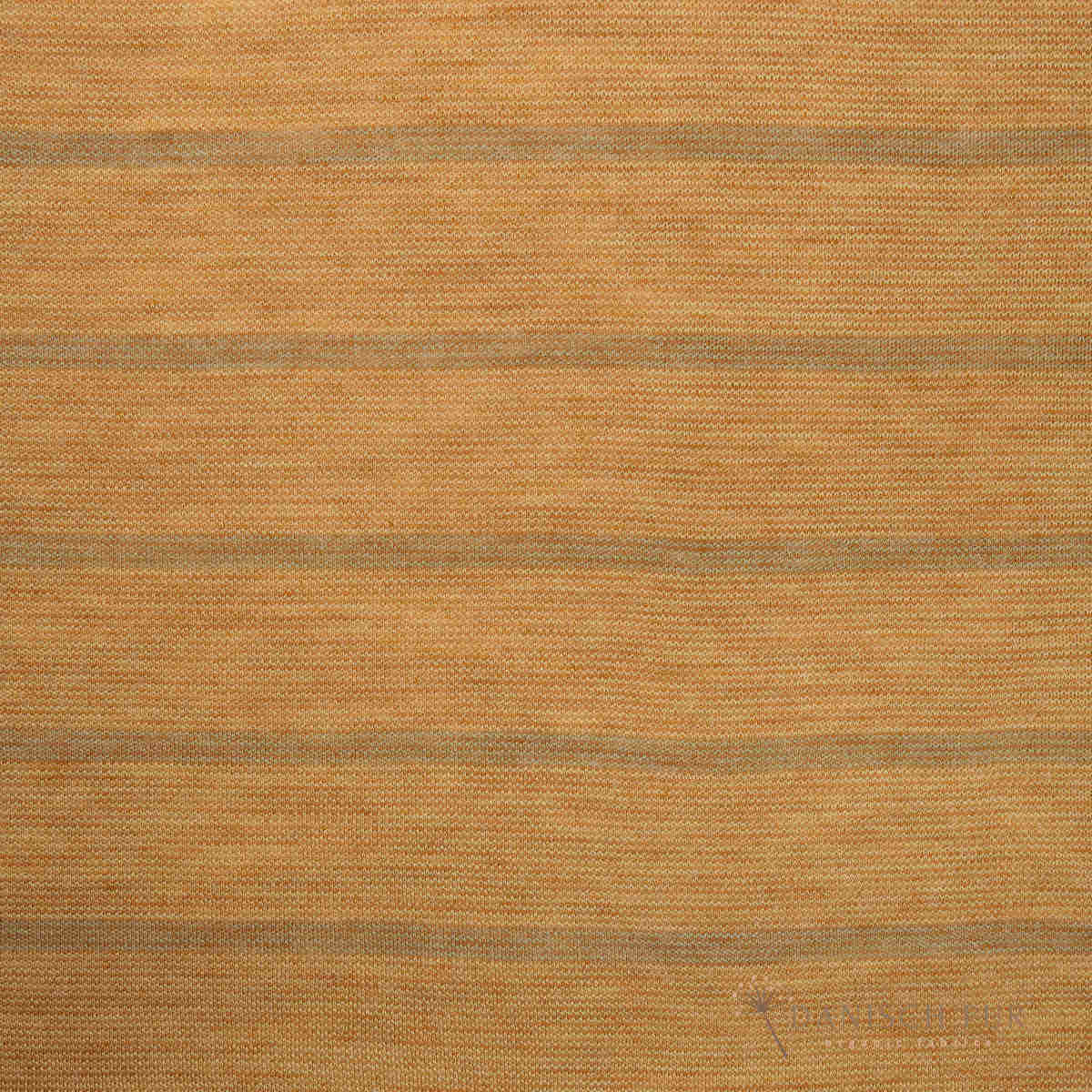 Bio Wolle/Lyocell Jersey Sanddorn-Cino Blockstreifen (70% Schurwolle (Merino, kbt, mulesingfrei), 30% TENCEL™ Lyocell)