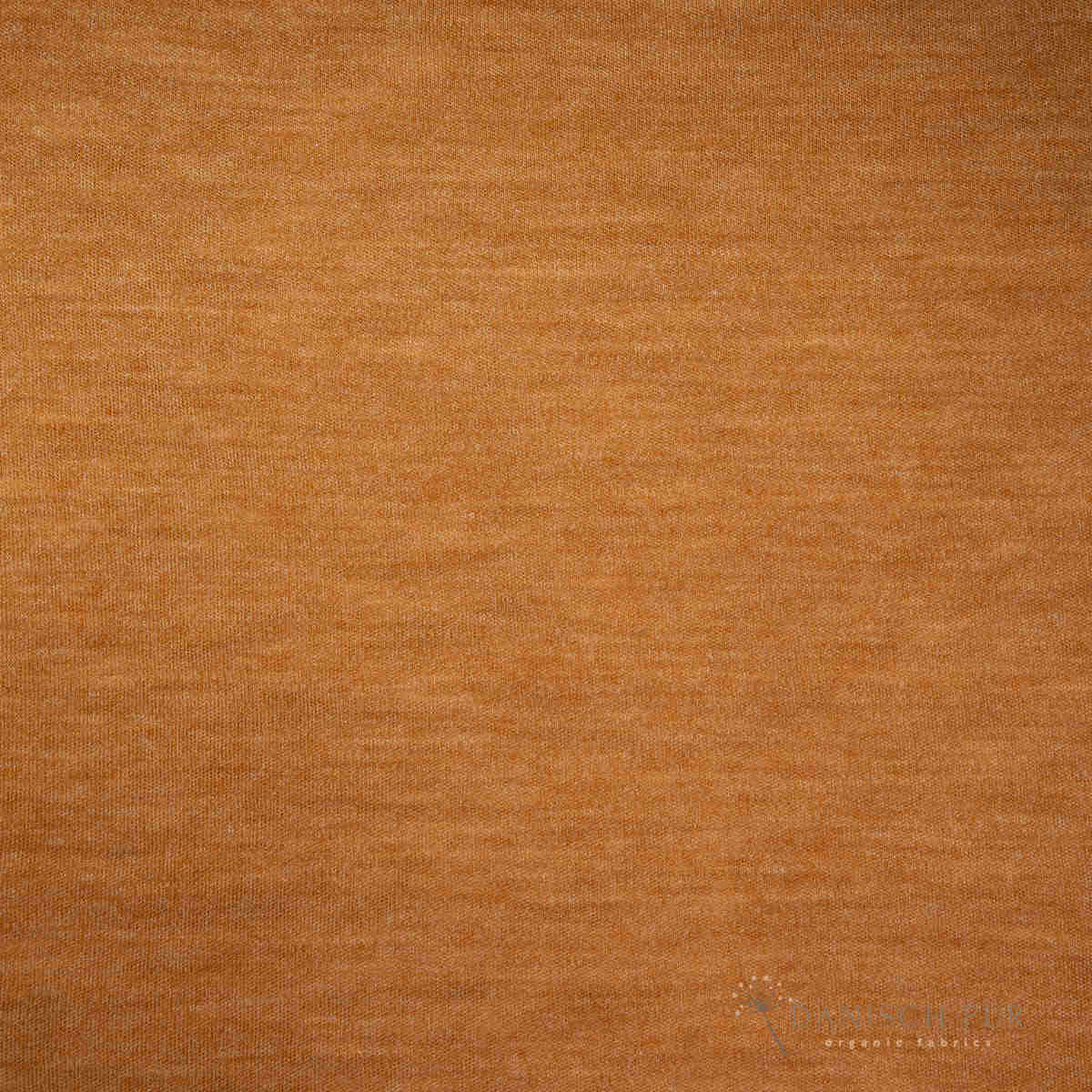 Bio Wolle/Lyocell Jersey Sanddorn Uni (70% Schurwolle (Merino, kbt, mulesingfrei), 30% TENCEL™ Lyocell)