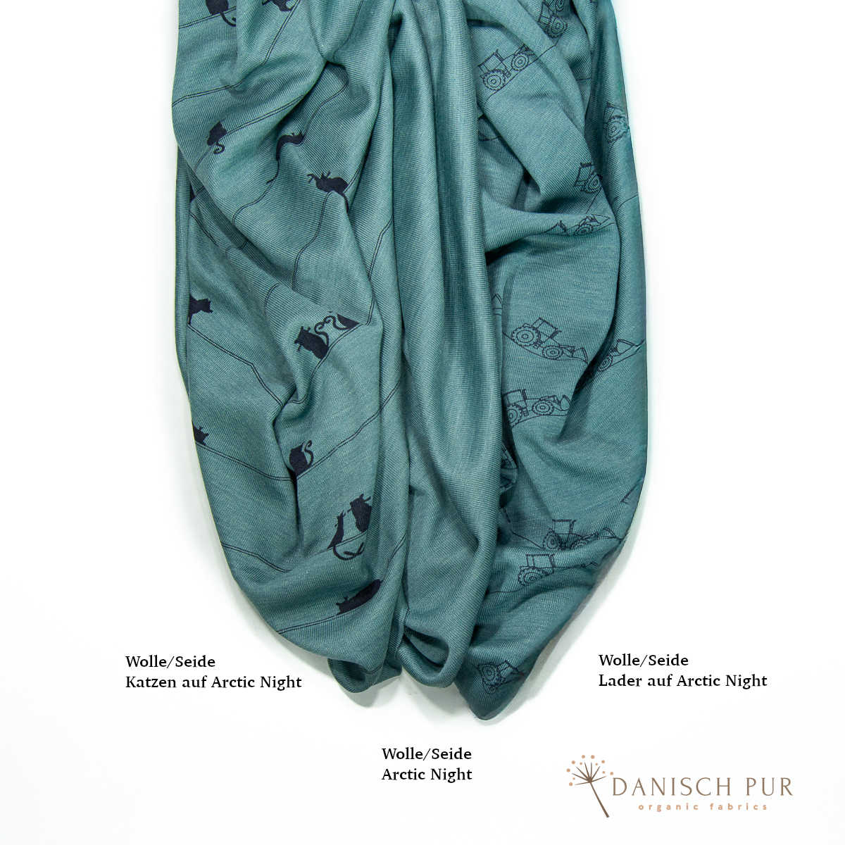 Bio Wolle Seide Arctic Night (kbt, mulesingfrei