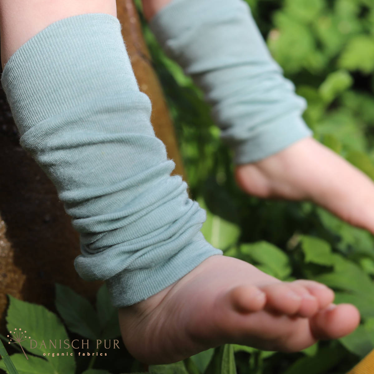 Organic wool silk sage (organic, mulesing-free)