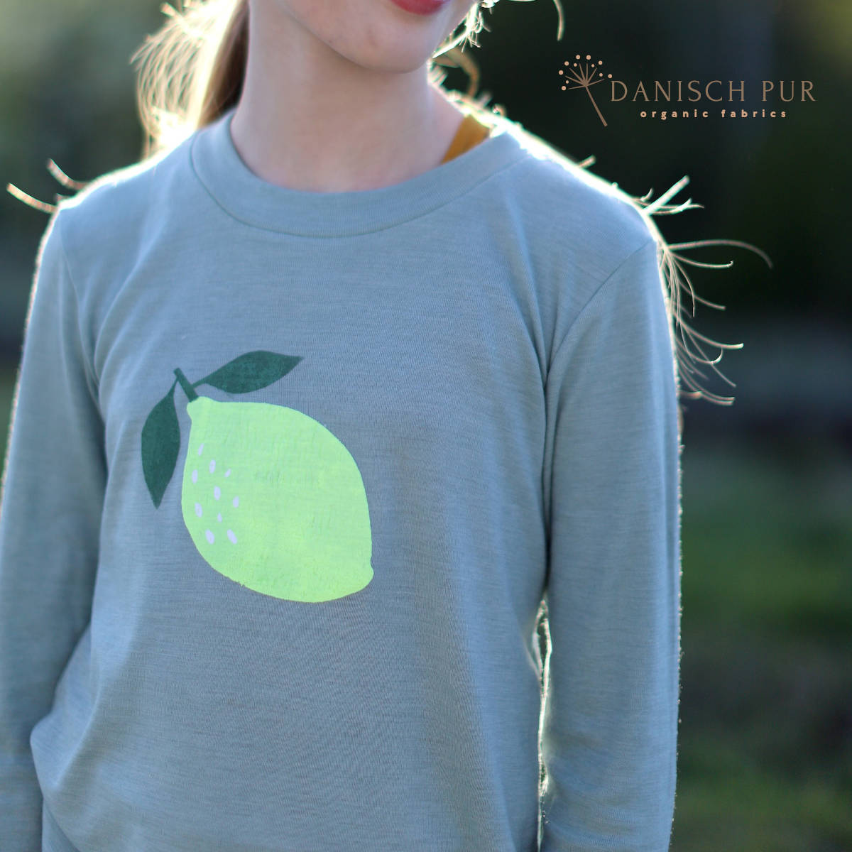 Organic wool silk sage (organic, mulesing-free)