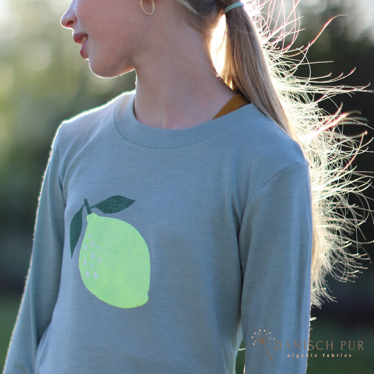Organic wool silk sage (organic, mulesing-free)