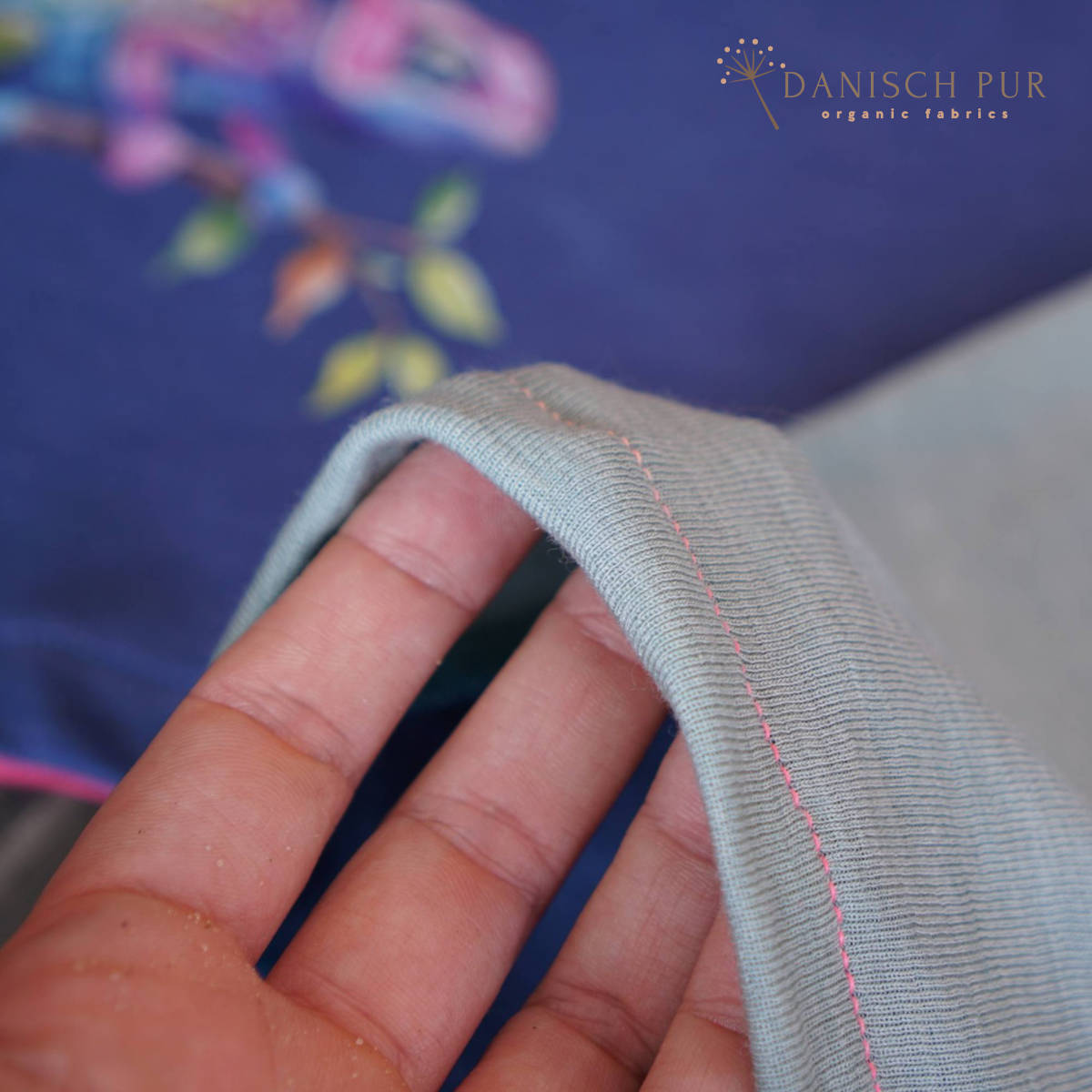 Organic wool silk sage (organic, mulesing-free)