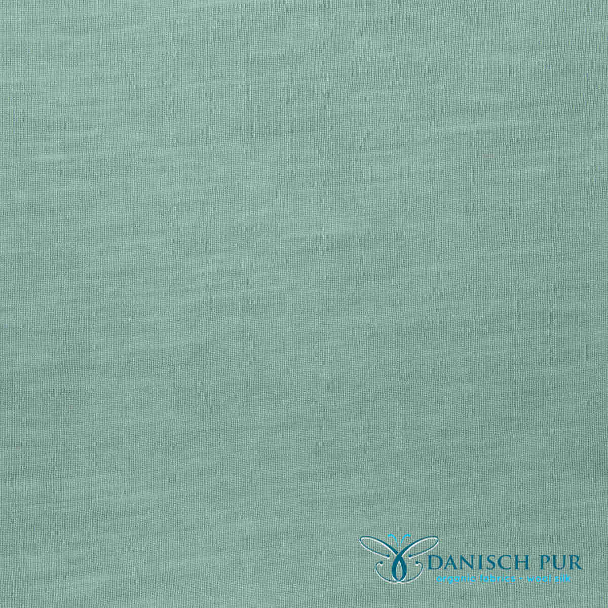 Organic wool silk sage (organic, mulesing-free)