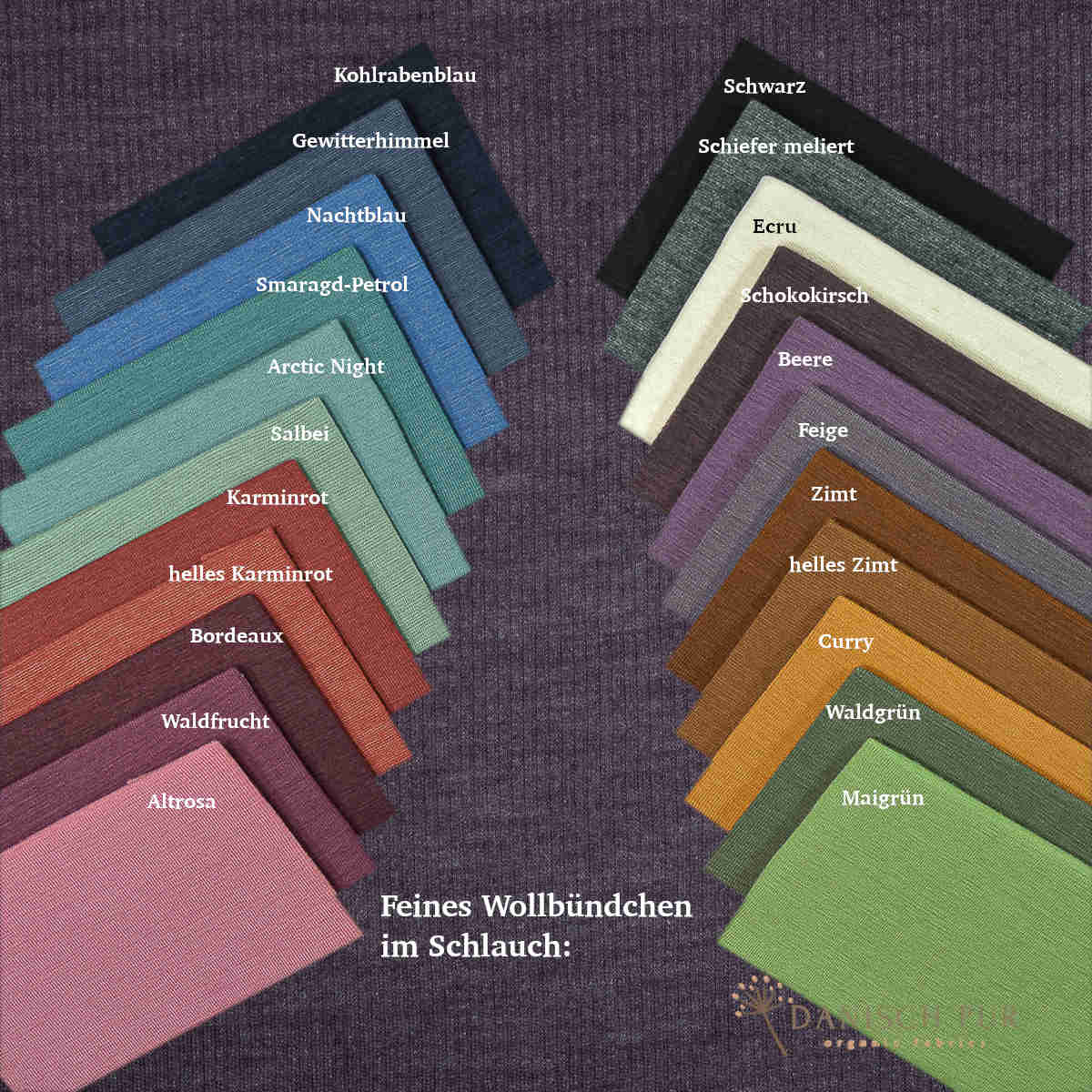 Bio Wolle/Seide Feinrippjersey Feige (Merino, kbt, mulesingfrei)