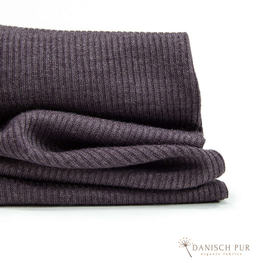 Bio Wolle/Seide Feinrippjersey Feige (Merino, kbt, mulesingfrei)