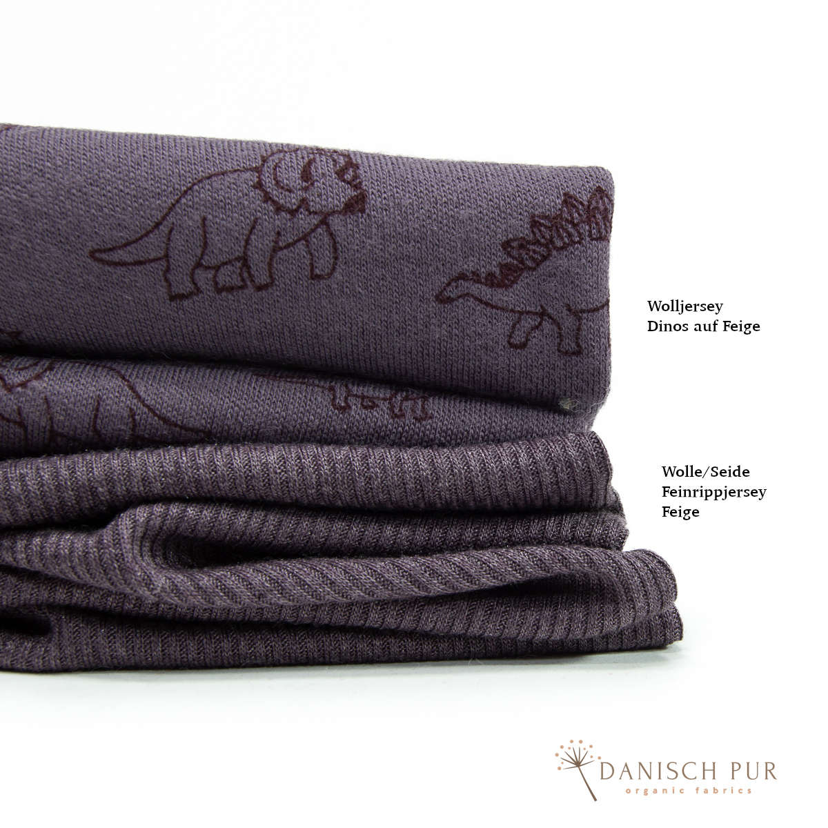 Bio Wolle/Seide Feinrippjersey Feige (Merino, kbt, mulesingfrei)